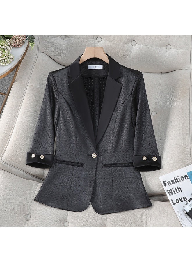 Shougu New Fashionable Casual Ms Suit Blazer - Image 2