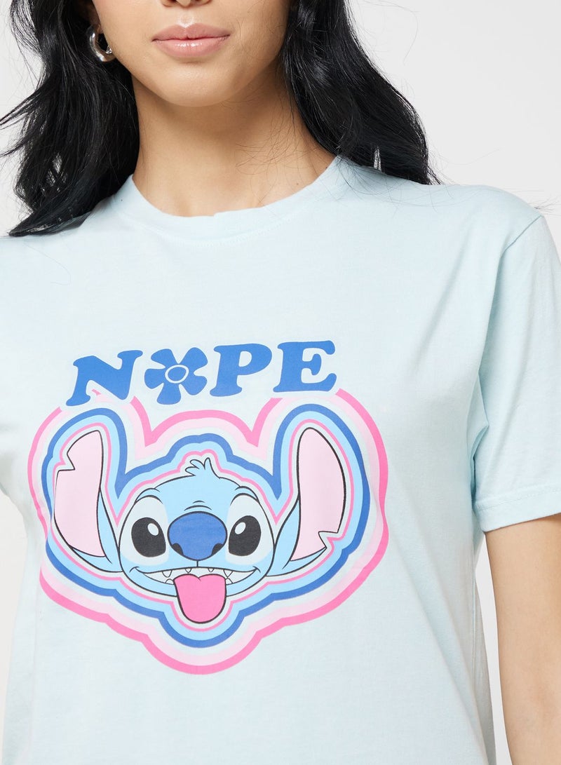 Disney Stitch Garment Dye Graphic T-Shirt - Image 3