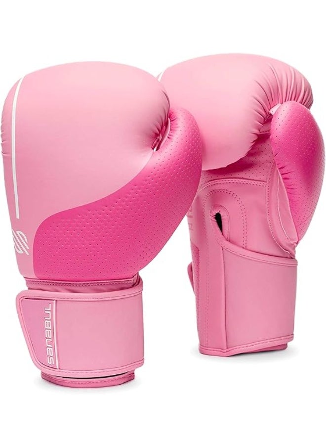 Sanabul  - EE Women's Boxing Gloves – 8oz Coral | Pro Training, Sparring, Muay Thai, MMA, Kickboxing, Heavy Bag Punching - Image 1