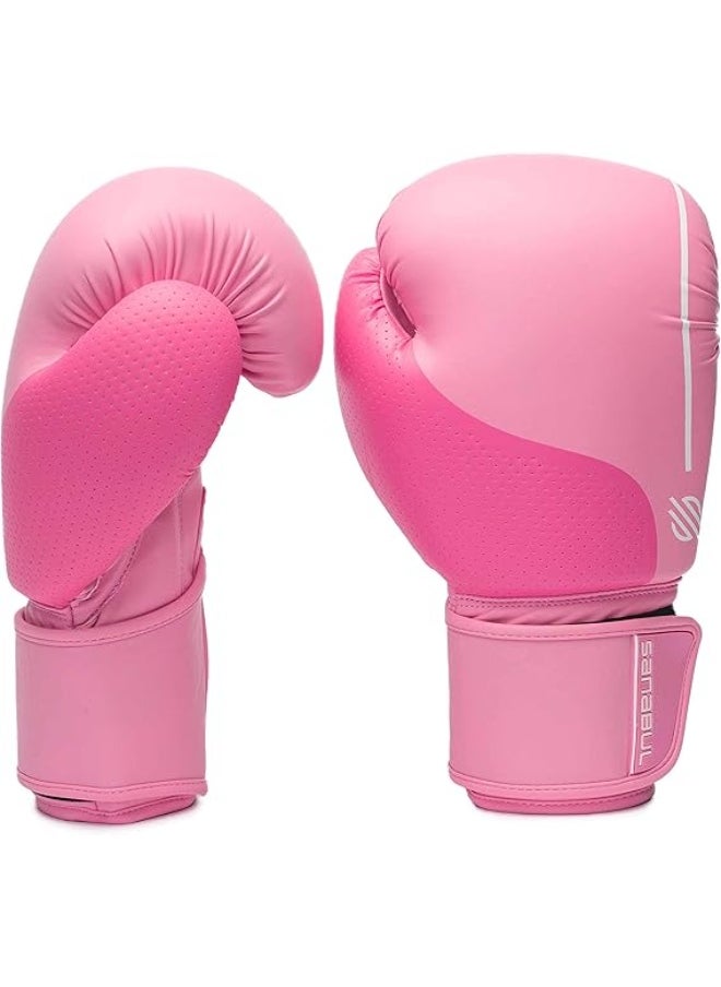 Sanabul  - EE Women's Boxing Gloves – 8oz Coral | Pro Training, Sparring, Muay Thai, MMA, Kickboxing, Heavy Bag Punching - Image 1