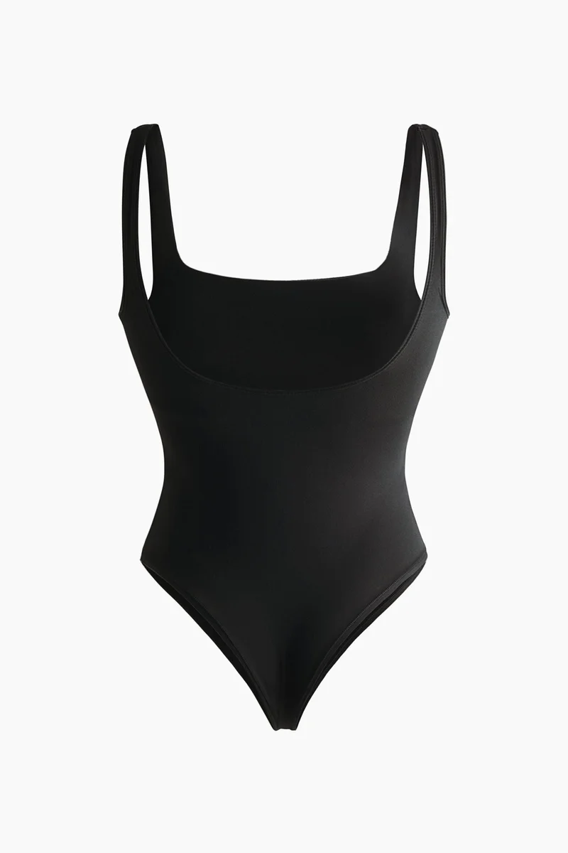 H&M Padded-cup microfibre body