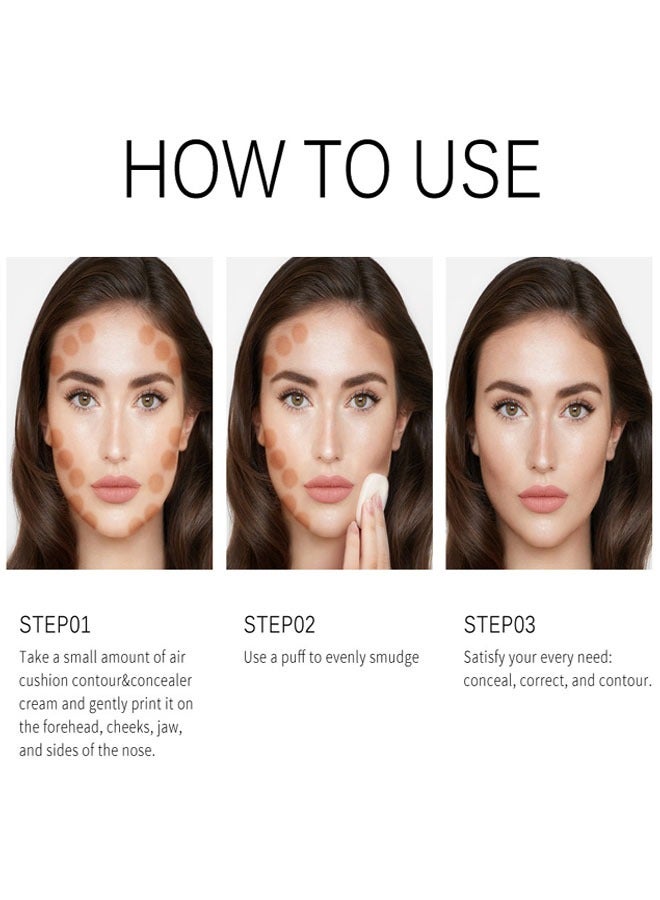 GLAZZI Pro Conceal HD Concealer, Long-Wearing Formula Camouflages Darkness Under The Eyes, Redness and Skin Imperfections, Can Be Used Before Makeup, Perfectly Blends Into Liquid Foundation - Image 5