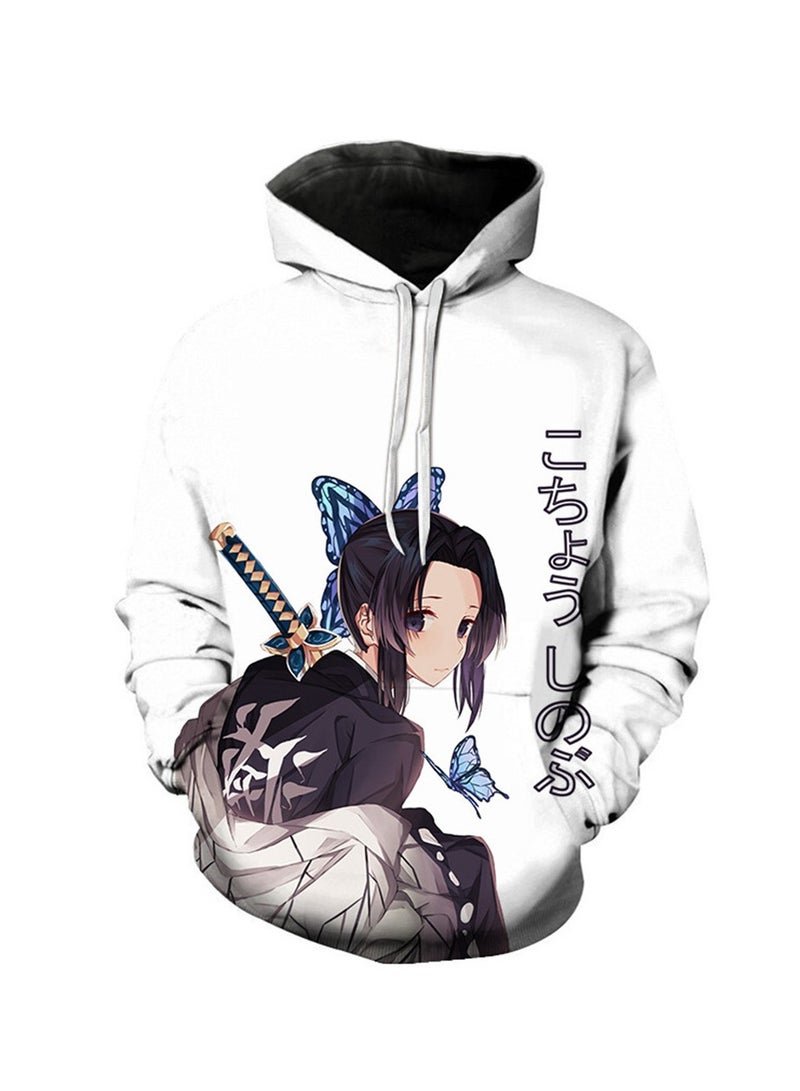 Loquat GMZHR Cos Play Hooded Casual Trend 3D Digital Printed hooded Sweater