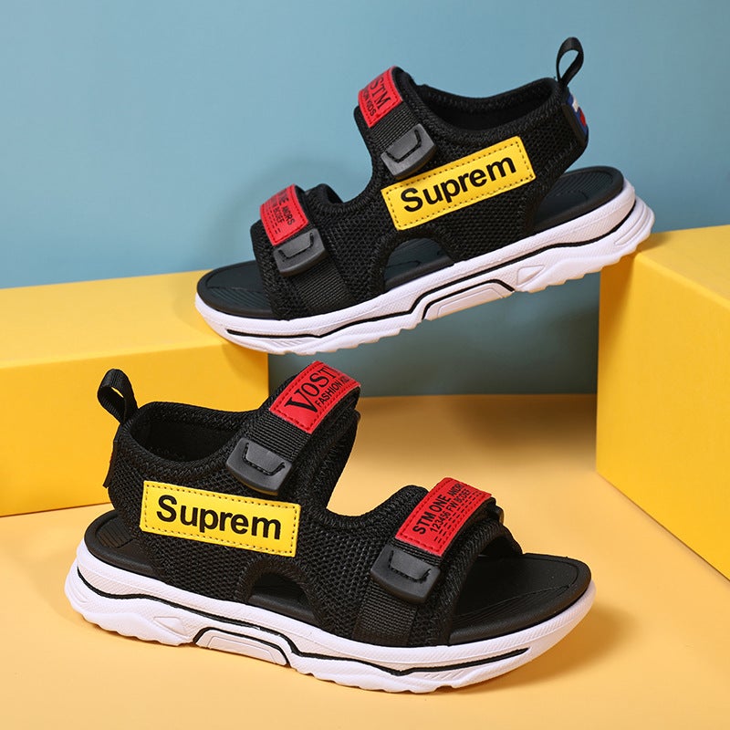 Fujian Manufacturer Children'S Sandals 2023 Boys' And Teenagers Non-Slip Sandals Middle And Big Children'S Beach - Image 4
