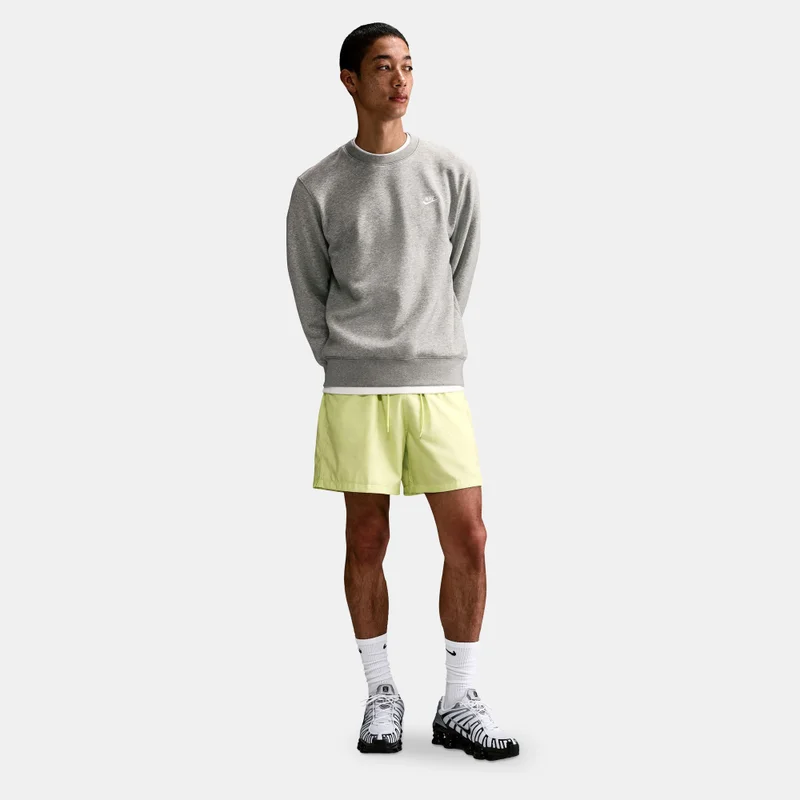 Nike Grey Men's Club Fleece Sweatshirt for Men | Best Price UAE