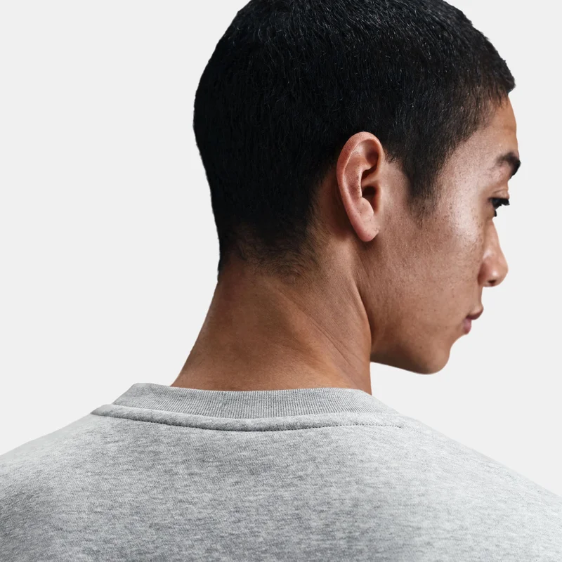 Nike Grey Men's Club Fleece Sweatshirt for Men | Best Price UAE