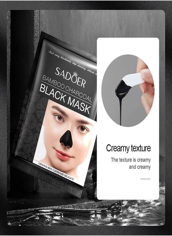 سادور قناع أسود من فحم الخيزران للأنف عبوة من 10 قطع  - Image 4
