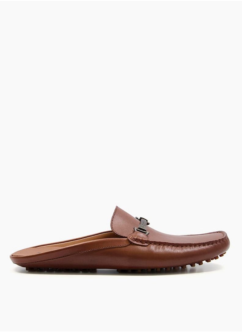 Dune LONDON - Men's Mule In Brown - Image 1