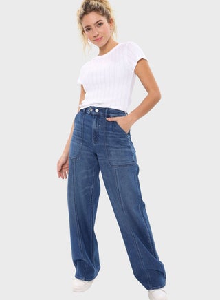 High Waist Baggy Jeans