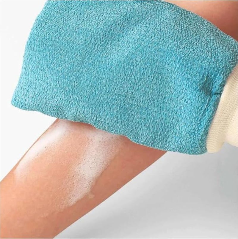 1 Piece Bath Gloves Strong to Scrub Mud and Dust, Deep Exfoliating Mitt, Body Scrub Gloves, Dead Skin Remover for, Exfoliating Gloves, Random Colors - Image 5