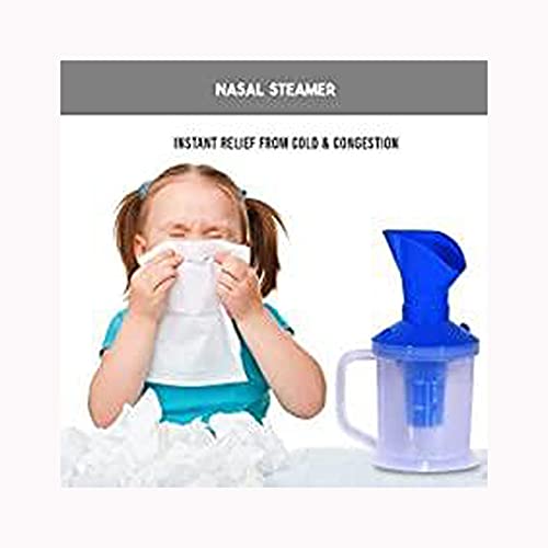 Rufiys Facial Steam Vaporizer Machine Inhaler Steamer Nose Steamer for Cold Cough Sauna Facial Steamer Multicolor - Image 5