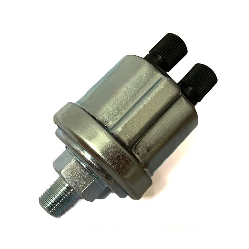 مجس ضغط الزيت 18NPT من 0 إلى 10 بار لجزء مولد الديزل 10 مم من الفولاذ المقاوم للصدأ مع جرس إنذار لمجس الضغط لVdo