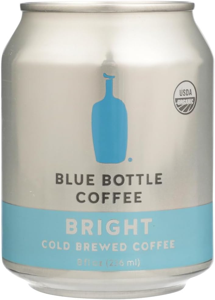 Blue Bottle Coffee Bright Cold Brew Coffee - Medium Roast (6 Pack, 8oz Cans) - Image 1
