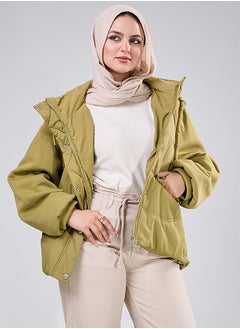 Women's Quilted Jacket with Cotton Sleeves - Stylish and Warm for Cold Seasons - pzsku/Z8D4746948CA32E2229BFZ/45/_/1732149122/5f46dc0e-a2bb-475d-868c-fba65b568ea7