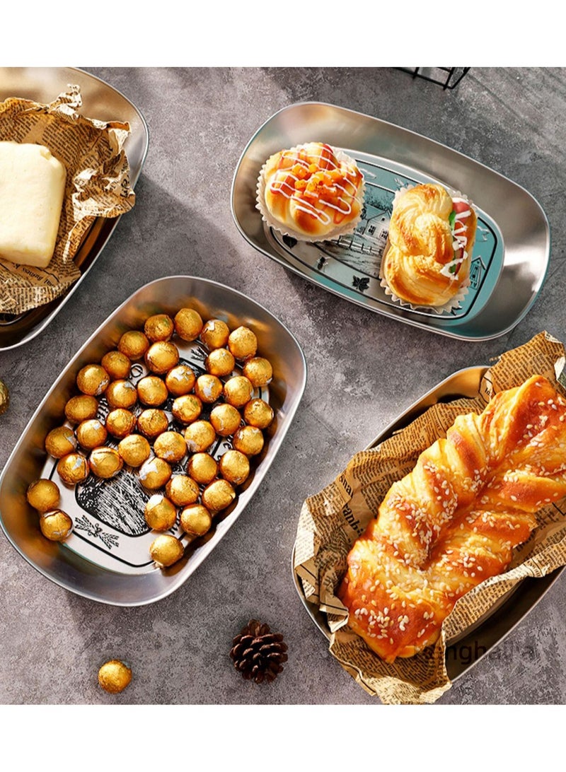 Hanghaijia Kitchen Restaurant Vegetable Appetizer Snack Fruit Bowl Tray Camping Tableware - Image 5