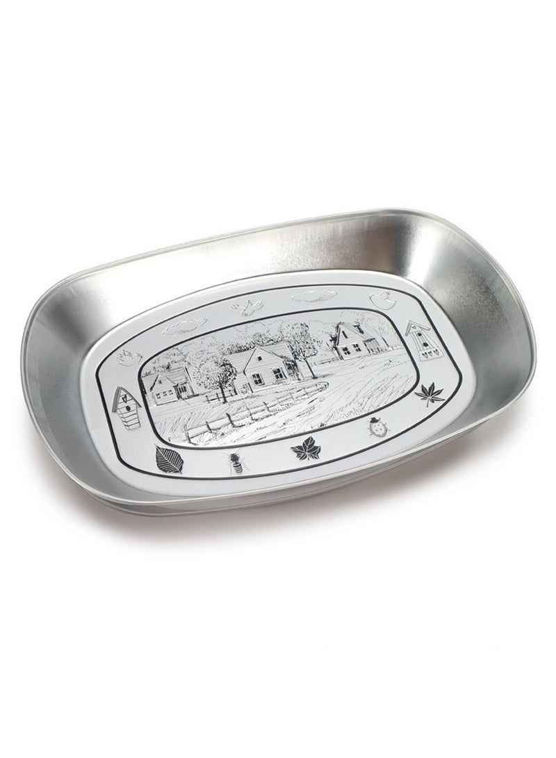 Hanghaijia Kitchen Restaurant Vegetable Appetizer Snack Fruit Bowl Tray Camping Tableware - Image 1