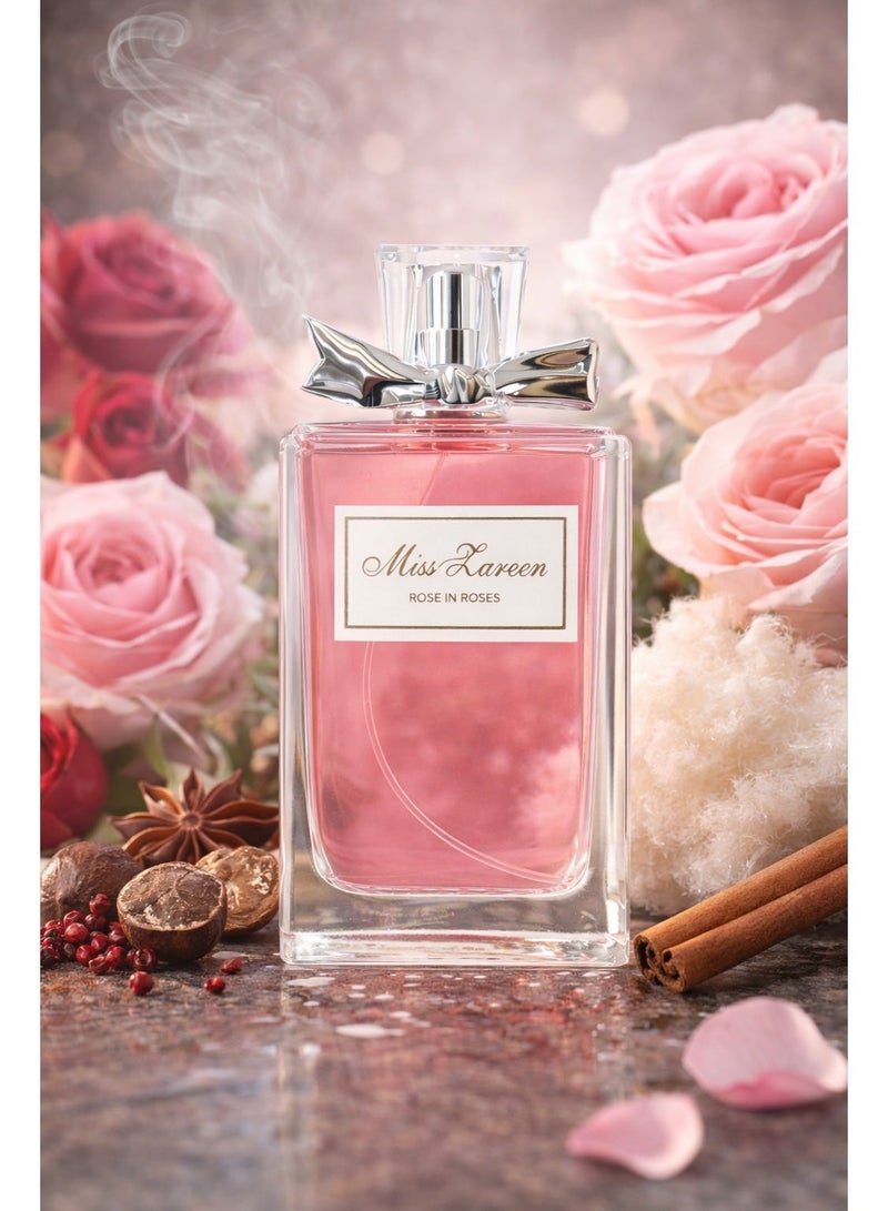 زارين عطر مس زارين روز ان روزس اودي بارفيوم 100 مل - Image 2