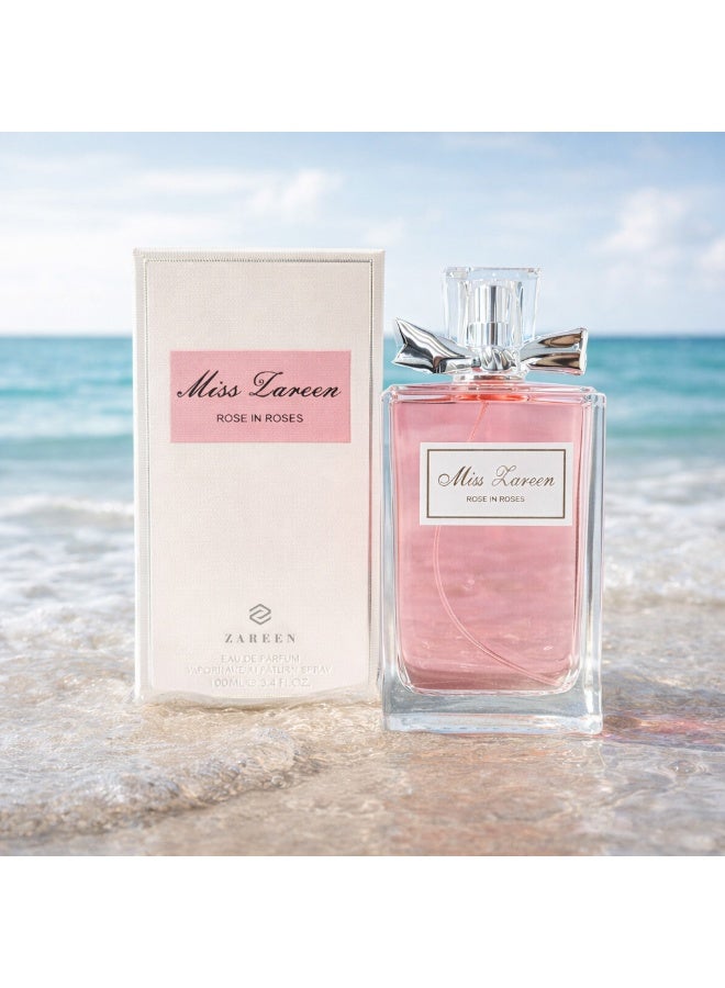 زارين عطر مس زارين روز ان روزس اودي بارفيوم 100 مل - Image 4