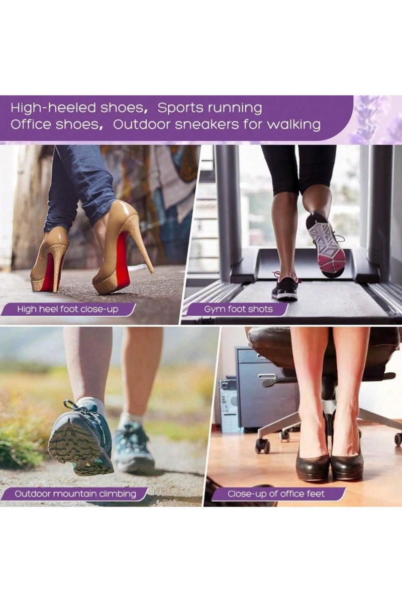 Loquat Complete 4-Step Foot Bath Box for Foot Care, Foot Massage and Dead Skin Removal Set of 4 Epsom Salt Feet Packs with Jasmine Scent, Foot Cream, Foot Scrub, Sugar Foot Wash - Image 3