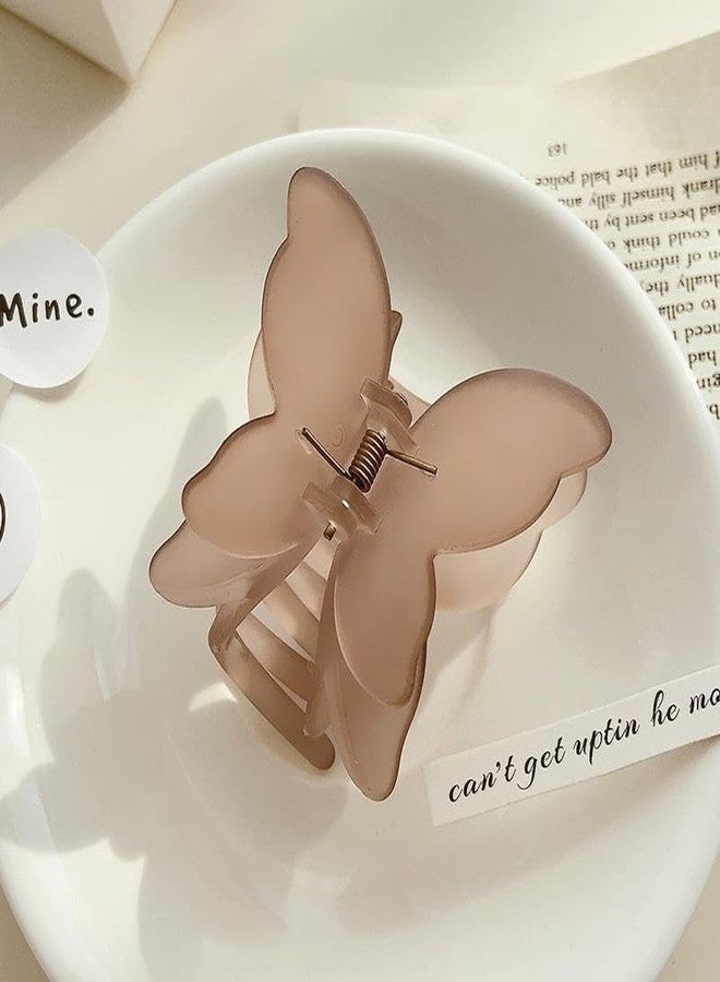 HOME13™ 6 pcs Butterfly Claw Clip, Retro Hair Clips Sweet Artificial Bangs Clips Decorative Hair Accessories for Women Girls - Image 5