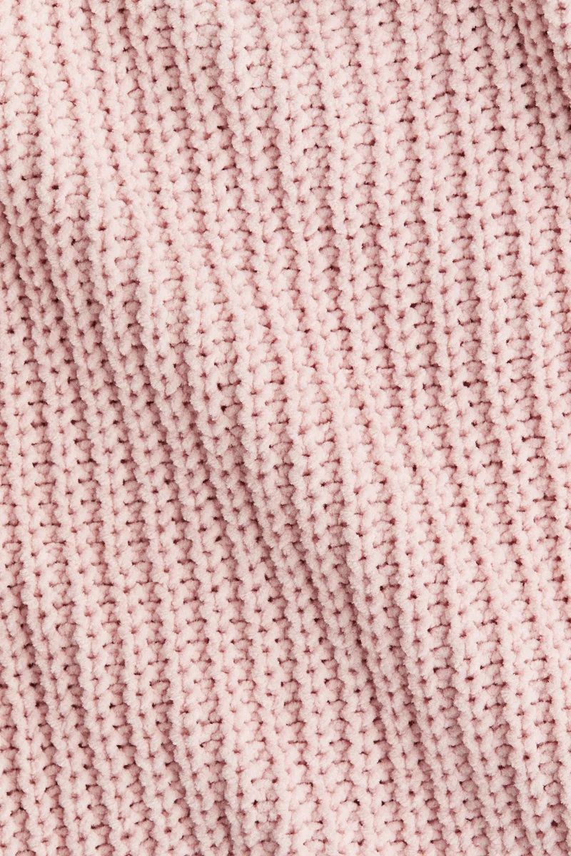 H&M Appliquéd chenille-knit jumper