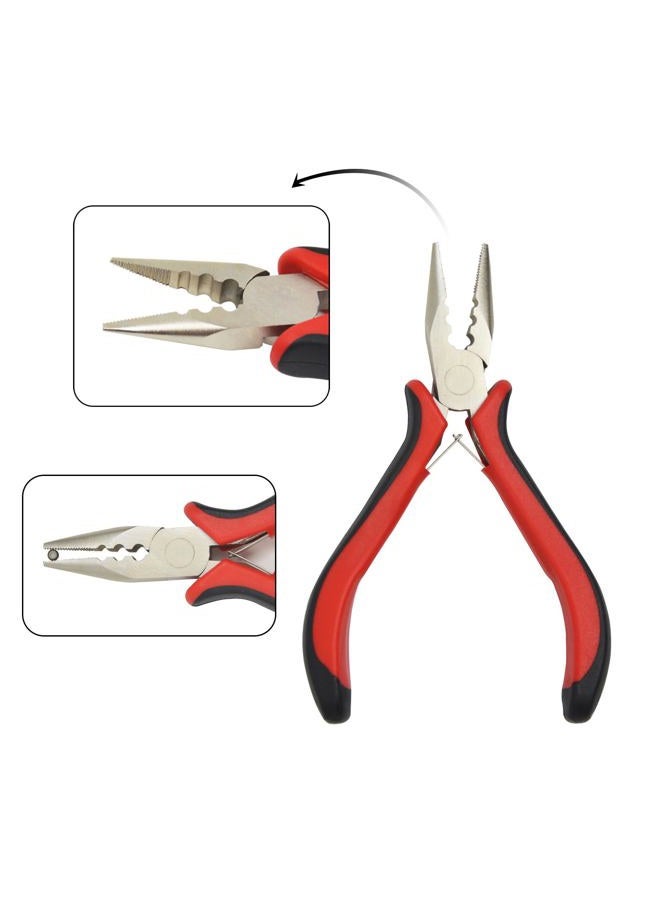 YTBYT Hair Extensions Pliers 3-Hole Hair Pliers for Micro Nano Ring Hair Extensions Opener and Removal - Image 3