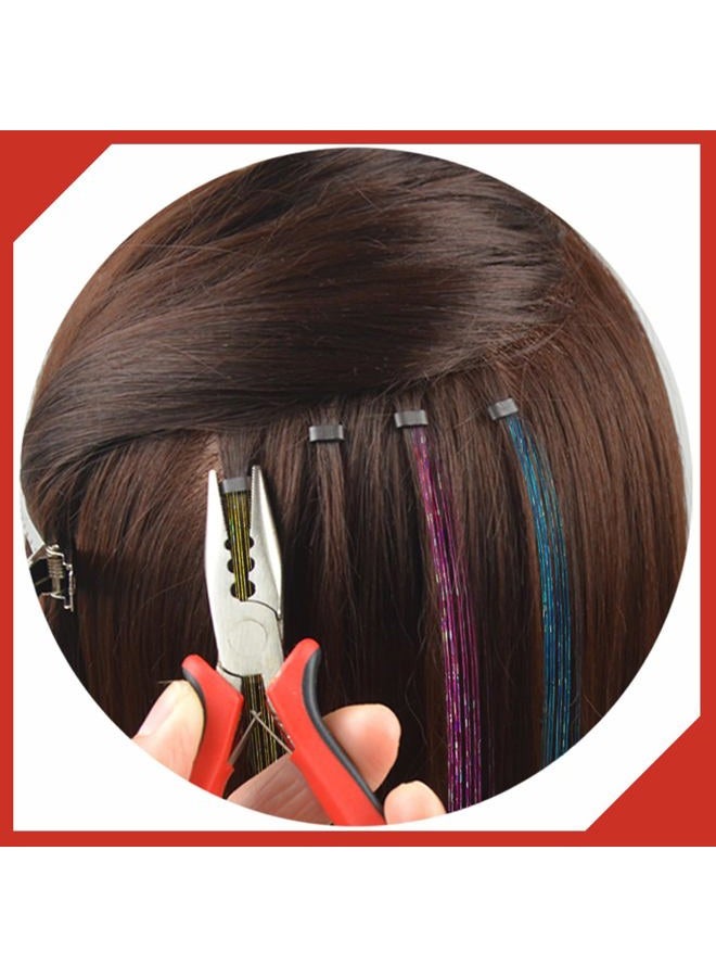 YTBYT Hair Extensions Pliers 3-Hole Hair Pliers for Micro Nano Ring Hair Extensions Opener and Removal - Image 5