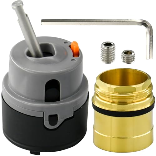 Ahenbal RP50587 Cartridge Replacement for Delta Single Handle Kitchen and Lavatory Faucets, Works with DIAMOND Seal Technology Models Featuring a 36 mm Motion, (Include RP51503 Bonnet Nut） - Image 1