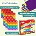 The Fidget Game ABC Bingo Games for Kids Six Educational Alphabet Bingo Popping Mats for Preschool Toddlers Kindergarten Learning Activities for 26 Players 3 Years - Image 3