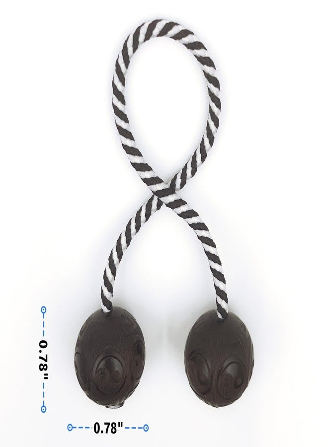 LXQQFUN Fidget Beads Skill Toys, Eight Diagram Prayer Beads, Made of Wooden, Worry Beads Fidget Toys, Portable EDC Use at Home or on The Go, Gifts for Skill Players (Black) - Image 2