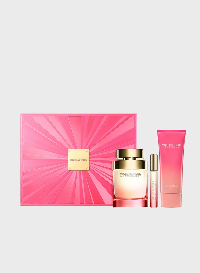 مايكل كورس مجموعة وندرلاست هوليداي - عطر او دو برفان + لوشن + مزيل عرق