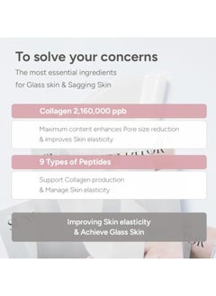 SUNGBOON EDITOR SUNGBOON EDITOR Deep Collagen Overnight Mask 37gx4ea | The real collagen 2,160,000ppb | Facial Hydrogel Masks with low molecular weight collagen for elasticity, firming, and moisturizing  - Image 5