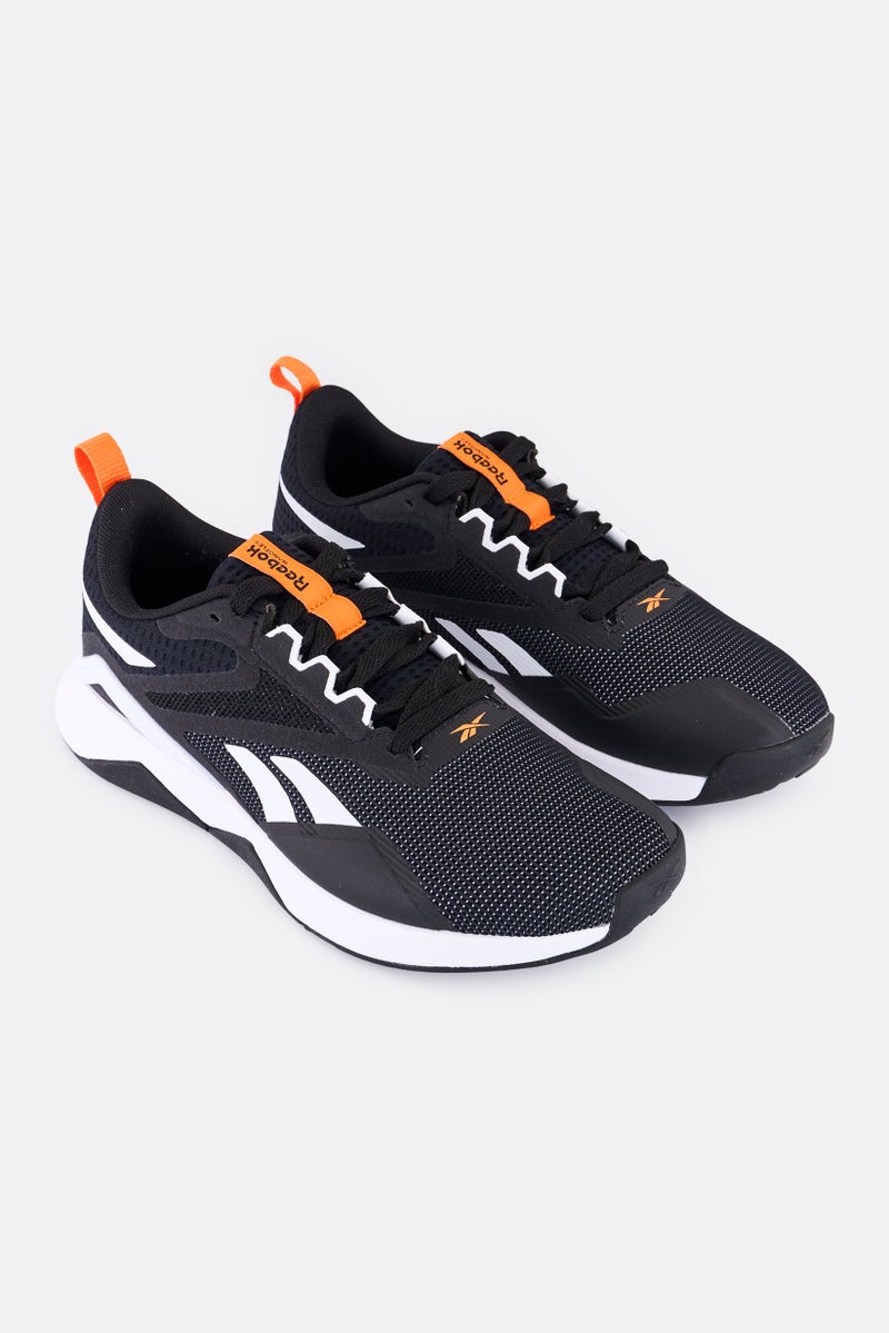 Reebok Women Nano Flex Lace Up Training Shoes, Black  - Image 1
