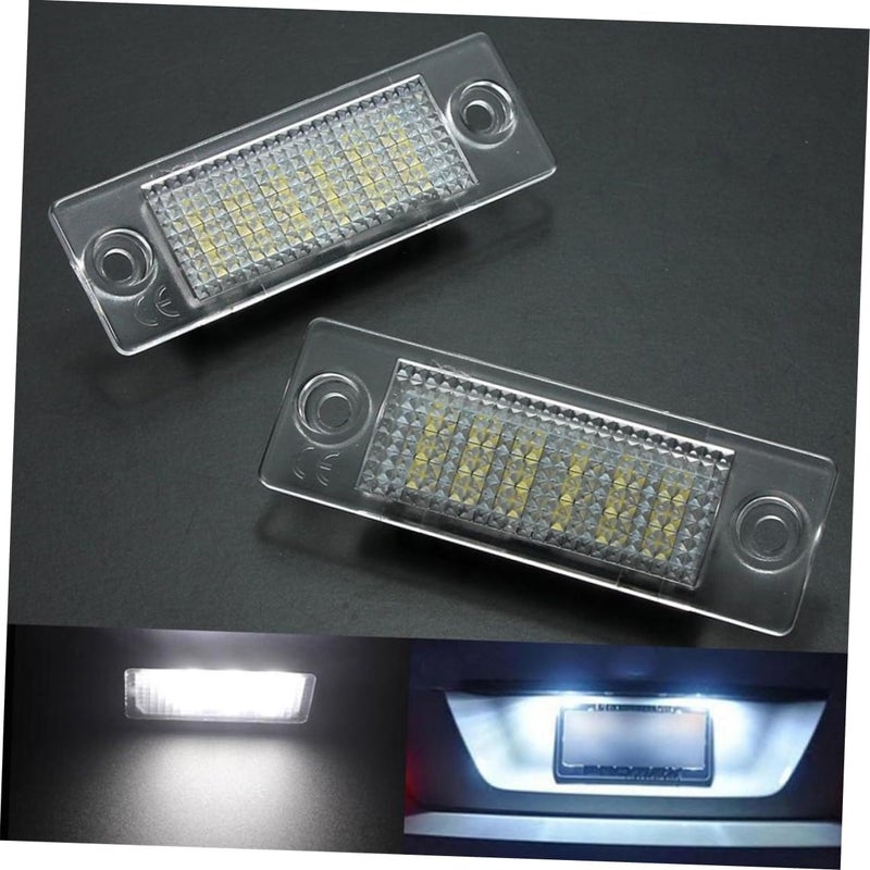 مصابيح لوحات الترخيص من Gatuida، 4 قطع، بتقنية LED، عمر طويل، سهلة التركيب والاستخدام، إكسسوارات سيارات - Image 5