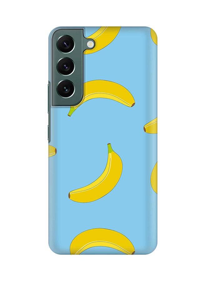 Stylizedd Case for Samsung Galaxy S22+ 5G Slim Snap Classic Series Shield Matte Finish Print - Rolling Bananas - Image 1