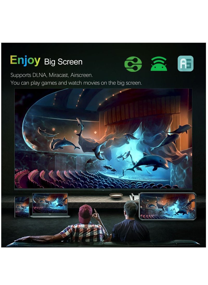 TV Box Android 11.0 Amlogic S905W2 Quad Core ARM Cortex A35 Support 2.4G&5G Dual WiFi BT4.0 Smart TV Box