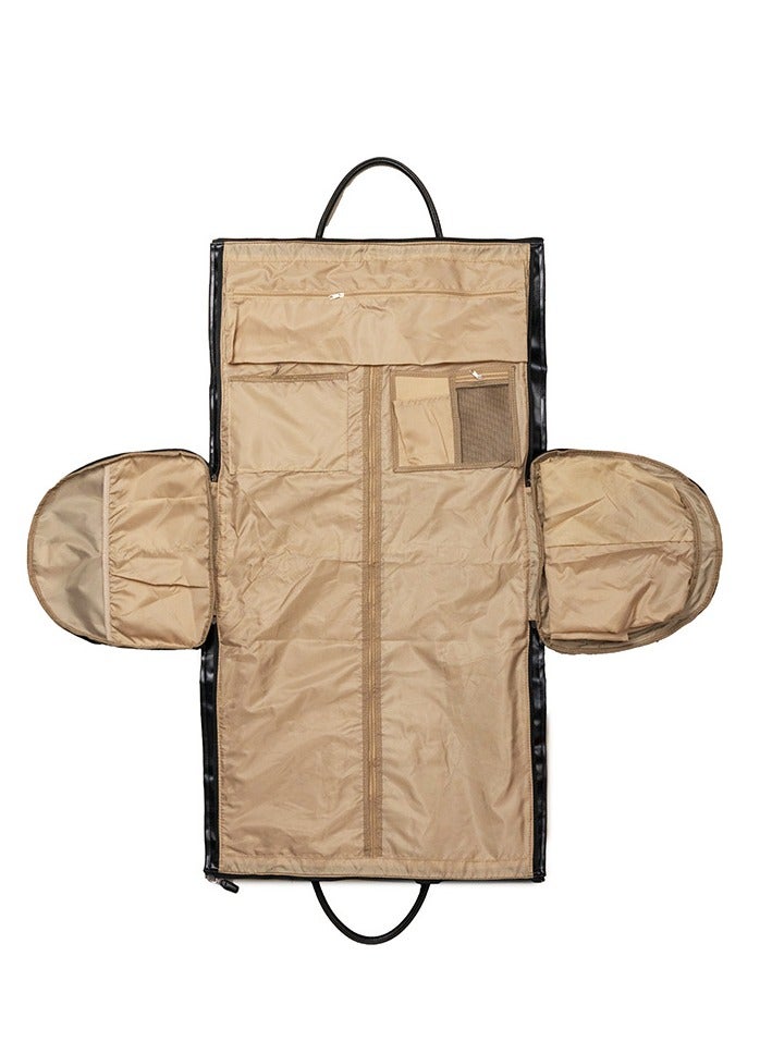 general Exclusive travel clothing duffel bag suit bag hanging suitcase suit business travel bag (black) - Image 3