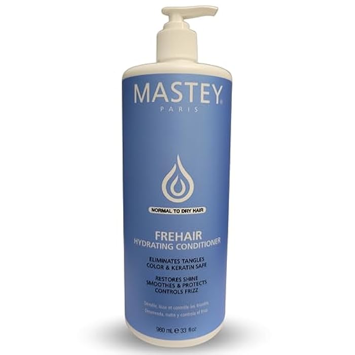 Mastey Paris Frehair Daily Conditioner - Classic Professional Hair Care - Eliminates Tangles and Tames Frizz 32 oz (1 pk) - Image 1