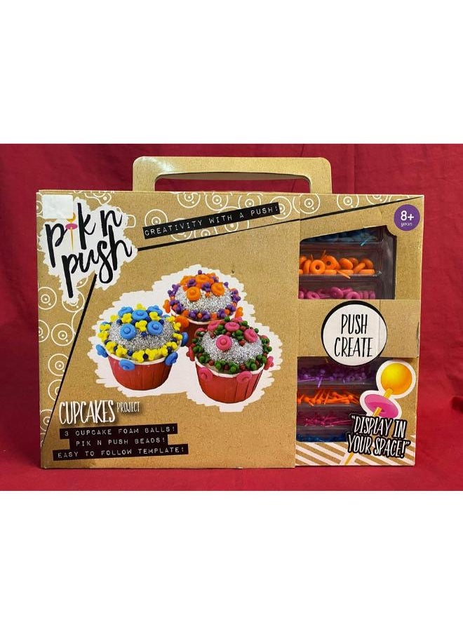 جوي آند ليرن Joy & LEARN Pik n Push Cup Cake Project، لعبة تعليمية للأعمار من 8 سنوات فما فوق 