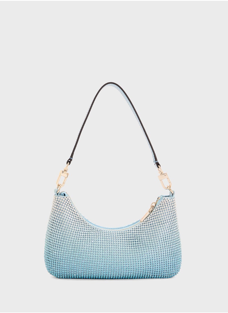 GUESS Zalina Mini Top Zip Shoulder Bag  - Image 2