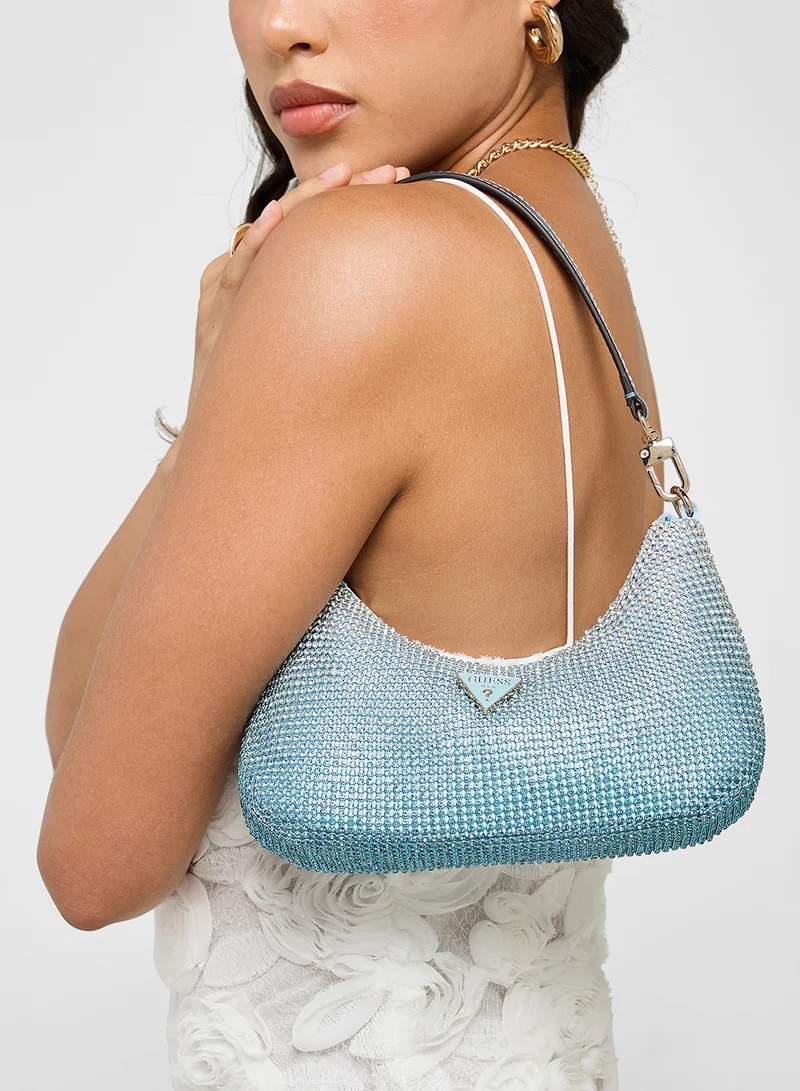جس Zalina Mini Top Zip Shoulder Bag