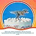 Bigefeixu Realistic Tyrannosaurus Rex Toy 11inch Large Dinosaur Action Figure with Movable Jaw STEM Learning Dinosaur Toys for Ages 4 Boys Girls Blue TRex Gift for Kids Collectors - Image 3