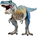 Bigefeixu Realistic Tyrannosaurus Rex Toy 11inch Large Dinosaur Action Figure with Movable Jaw STEM Learning Dinosaur Toys for Ages 4 Boys Girls Blue TRex Gift for Kids Collectors - Image 2