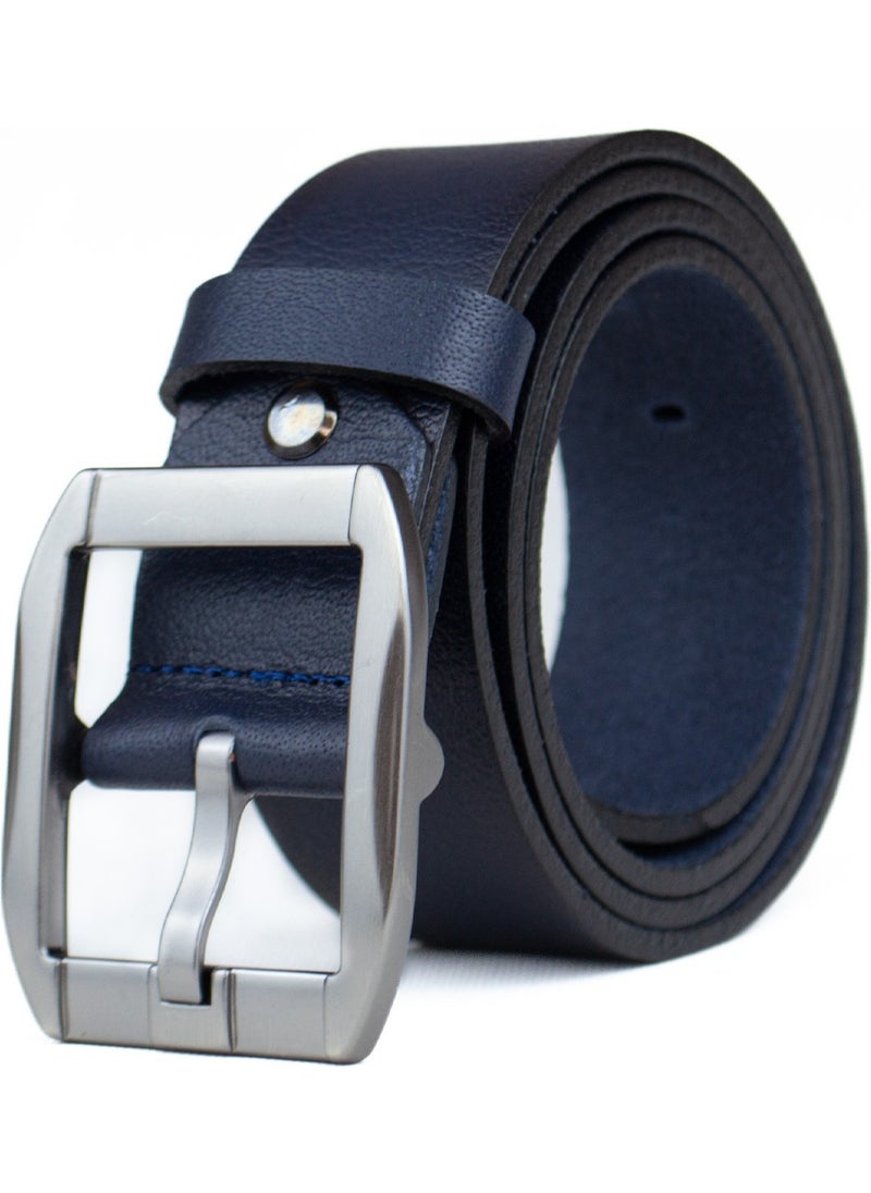 Gayış Gaış Special Boxed| Premium 100% Leather | Men's Denim-Fabric Trouser Belt | Soft Italian Leather Belt  - Image 1