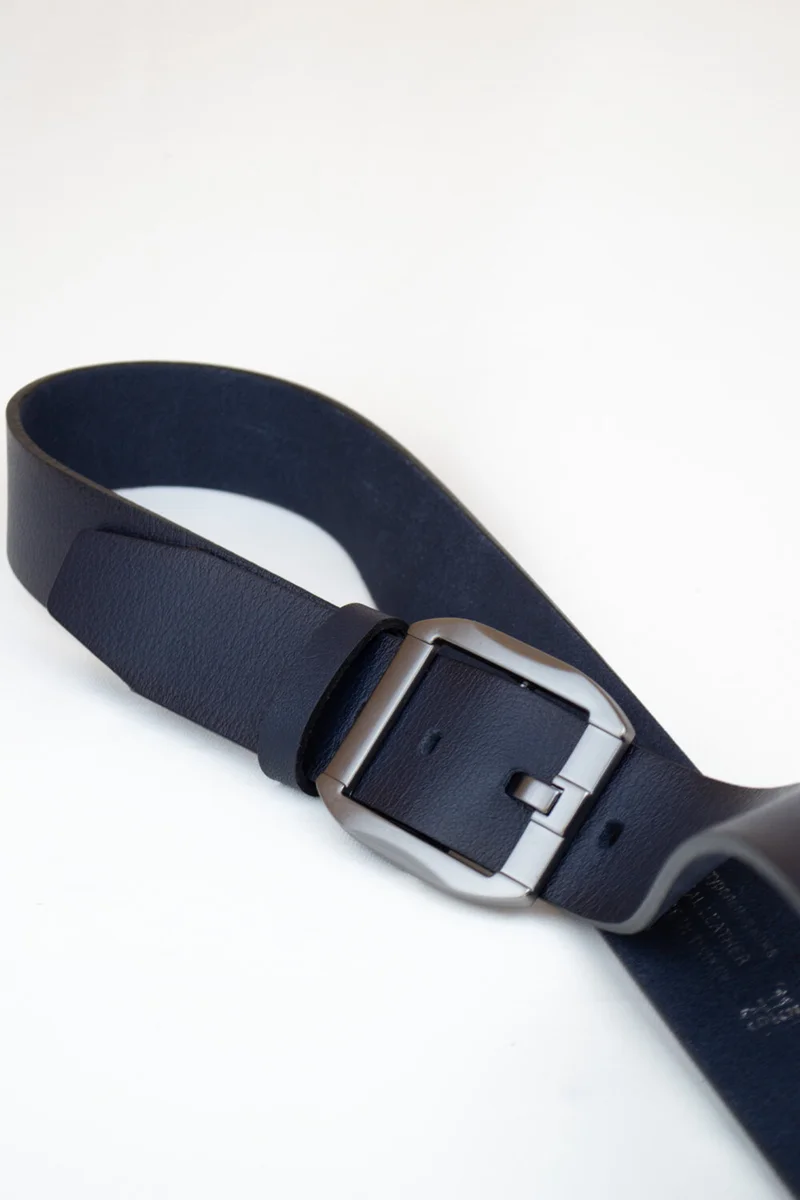 Gayış Gaış Special Boxed| Premium 100% Leather | Men's Denim-Fabric Trouser Belt | Soft Italian Leather Belt