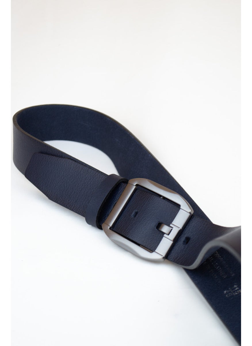 Gayış Gaış Special Boxed| Premium 100% Leather | Men's Denim-Fabric Trouser Belt | Soft Italian Leather Belt  - Image 4