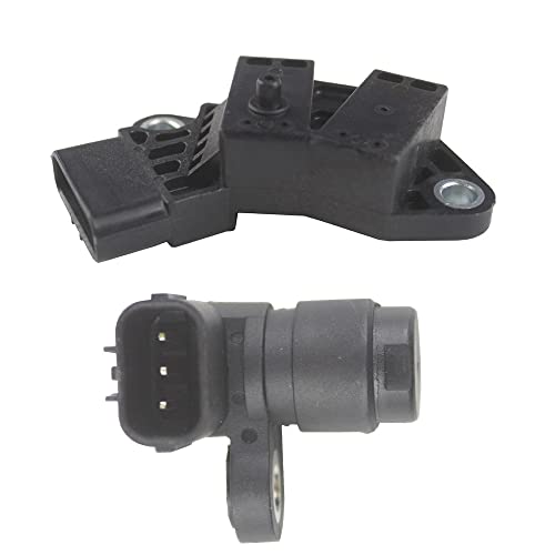 higherbro 2pcs Crankshaft + Camshaft Position Sensor Kits for 2003-2009 Acura MDX; 2005-2010 Acura RL; 2004-2008 Acura TL - Image 2