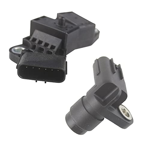 higherbro 2pcs Crankshaft + Camshaft Position Sensor Kits for 2003-2009 Acura MDX; 2005-2010 Acura RL; 2004-2008 Acura TL - Image 1