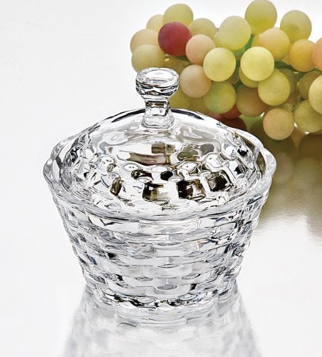 STUDIO SILVERSMITHS StudioSilversmiths 43995 Crystal Weave Candy Box 