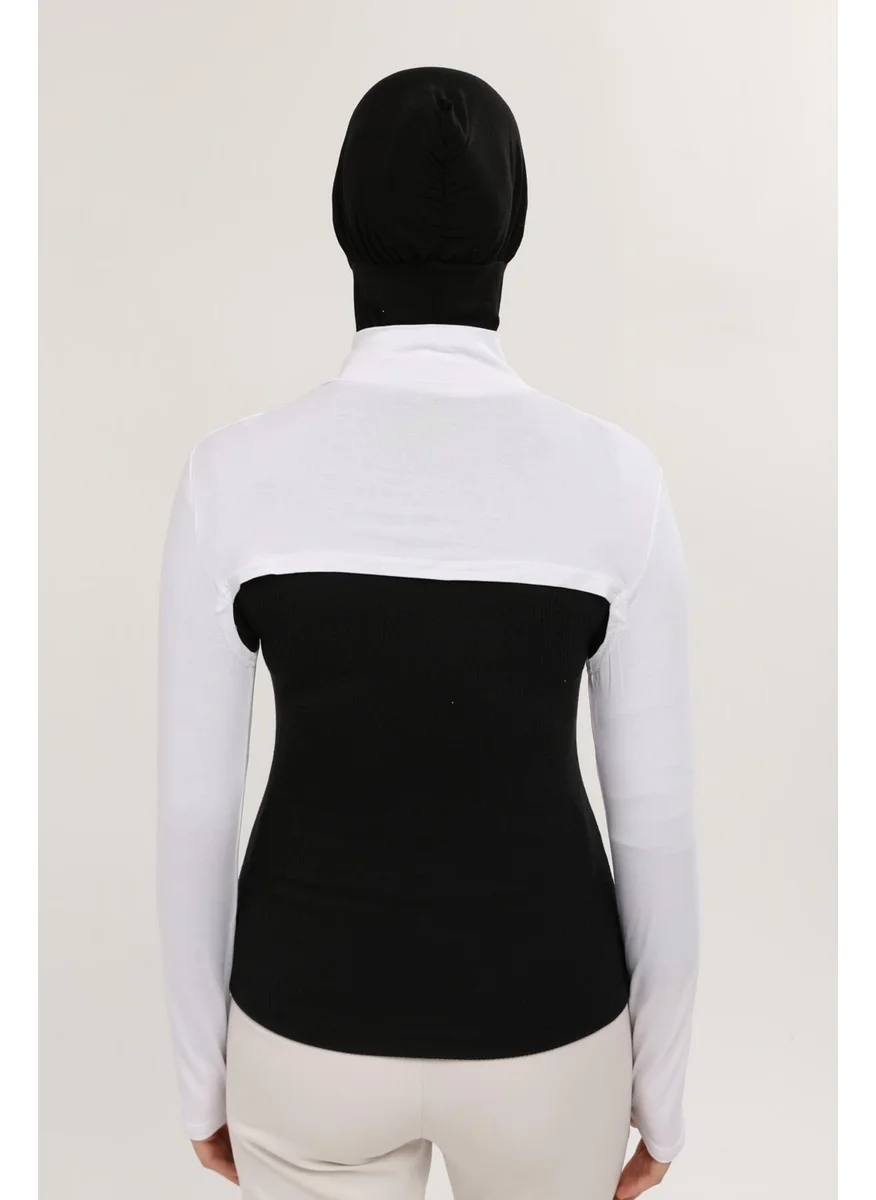 Altobeh Turtleneck Neck Collar Sleeve